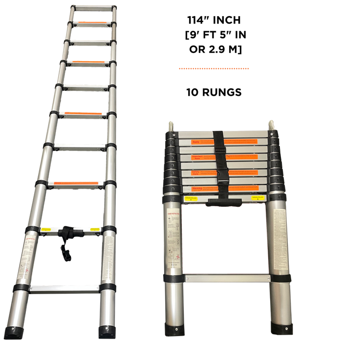 23 Zero - Telescoping Ladder 9'5" (2.9M)