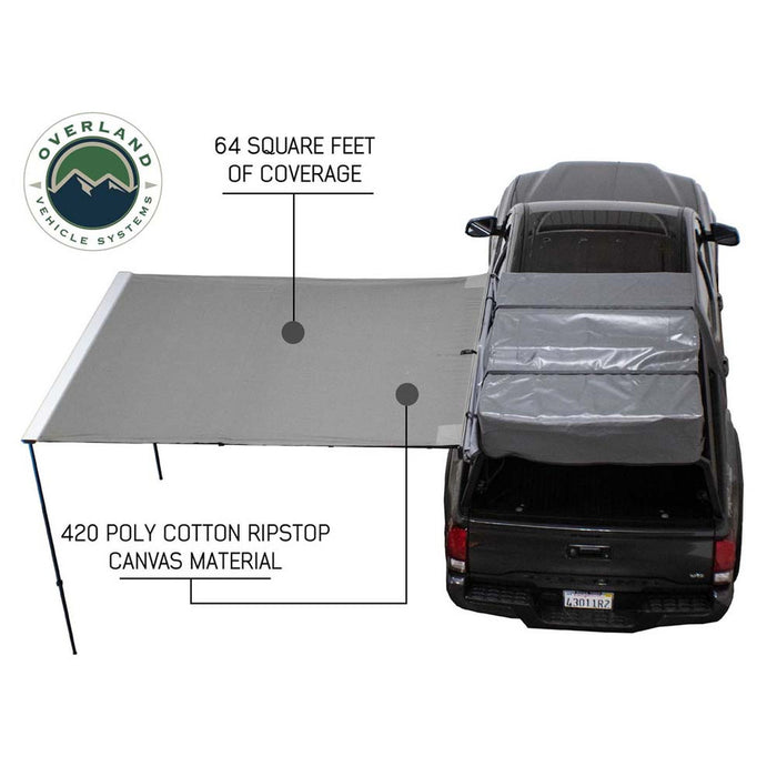 Nomadic Awning 2.5 - 8.0 Ft. With Black Cover