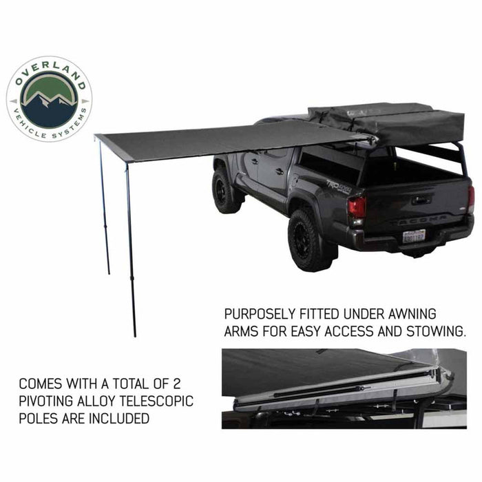 Nomadic Awning 2.5 - 8.0 Ft. With Black Cover