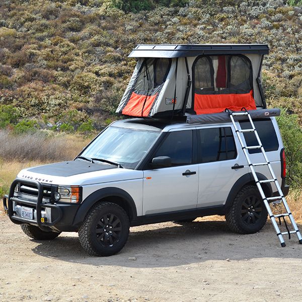 2005-2016 Land Rover LR3  / LR4 CONVOY Rooftop Tent - Midnight Sky Gloss Black PRE-ASSEMBLED
