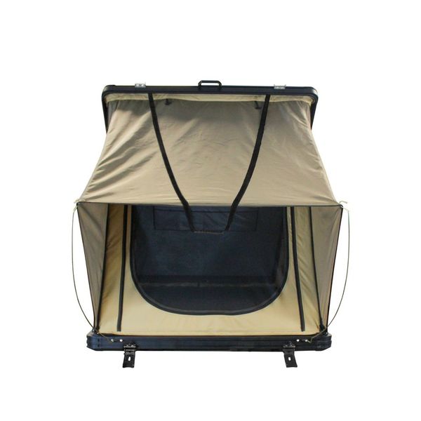 LD TMON Clamshell 2 Person Aluminum Hard Shell Roof Top Tent