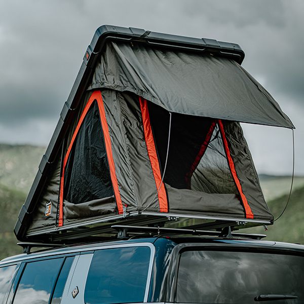 BadAss Tents -  2023 RUGGED Rooftop Tent (Universal Fit) w/ Top Crossbars