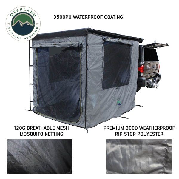 HD Nomadic Awning Room Enclosure - 2.0 (4 Walls & Floor)